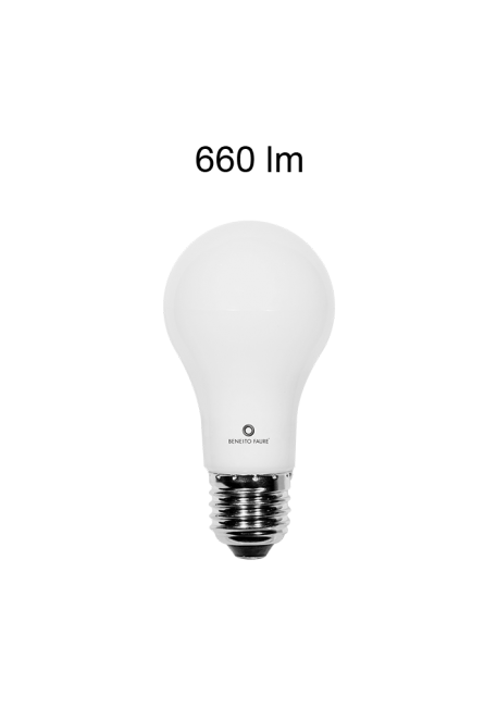 LÁMPARA STANDARD 6W E27 220V 360º LED