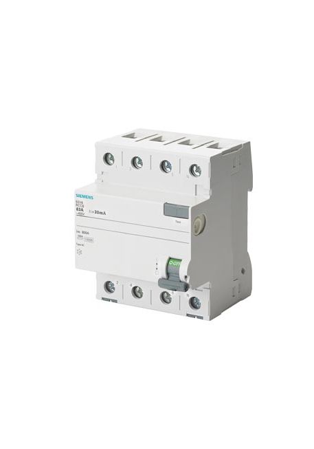 DIFERENCIAL 4P 63A 30MA SIEMENS