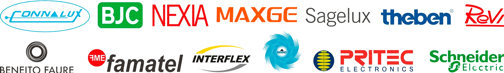Marcas de electricidad